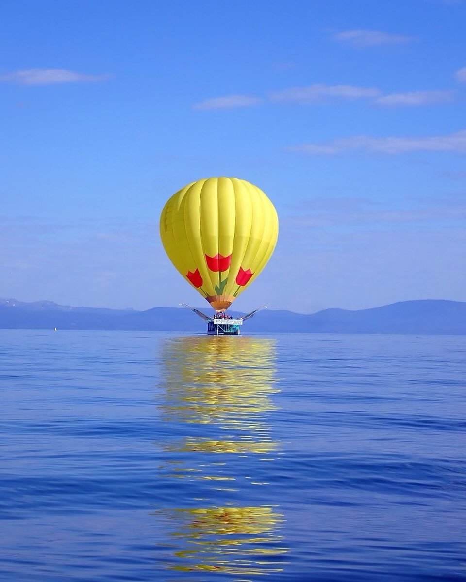 Social media post by laketahoeballoons
