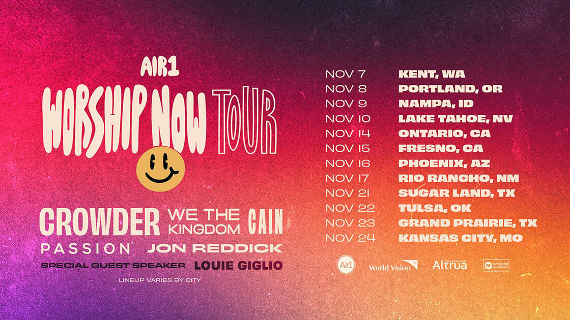 Air1 Worship Now Tour