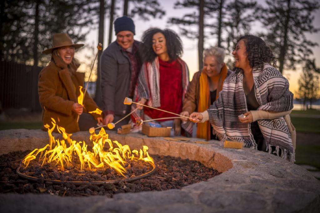Firepit Lake Tahoe