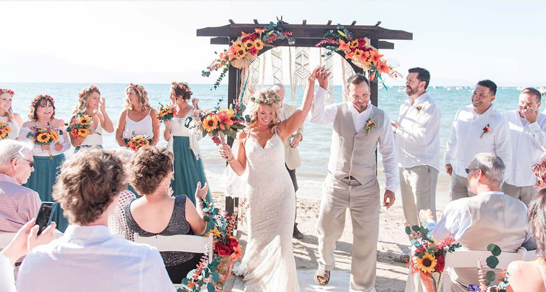 Beach Retreat Wedding Lake Tahoe