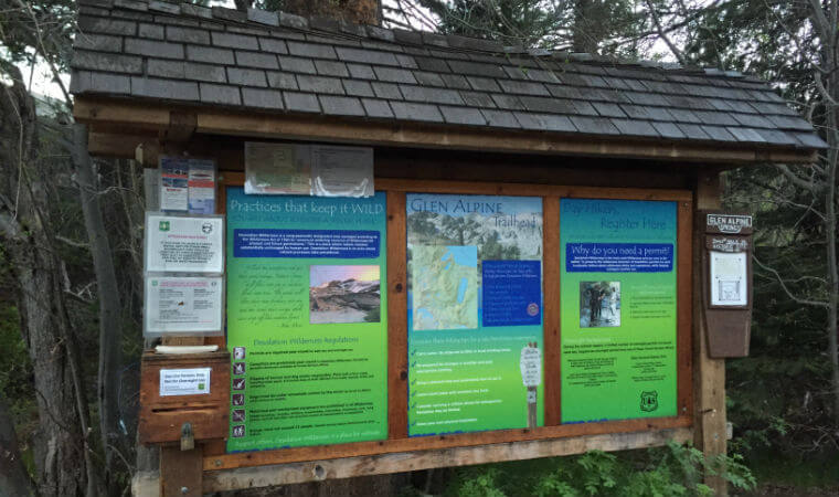 Glen Alpine Falls Trail