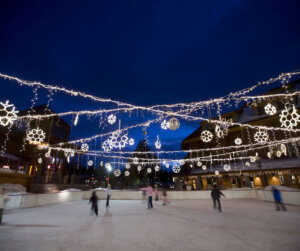 Heavenly Village Ice Rink Lake Tahoe