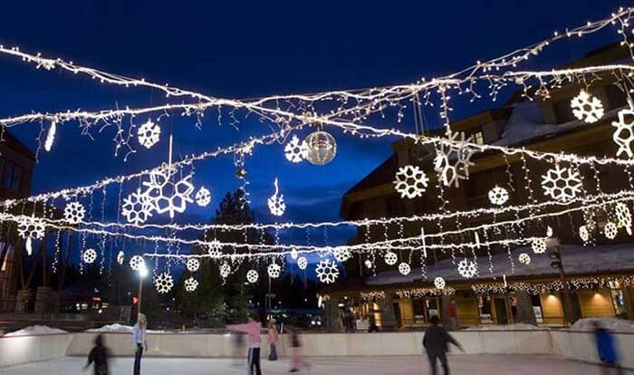 Ice Skating Heavenly Village Lake Tahoe