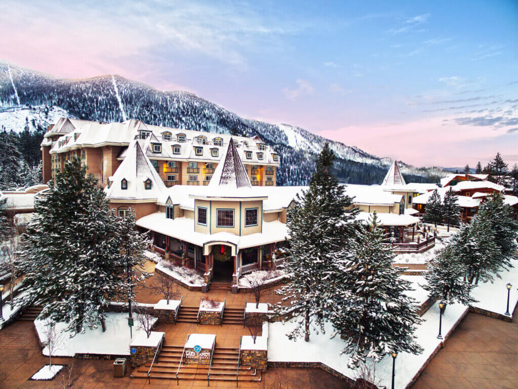 Lake Tahoe Resort Hotel Winter