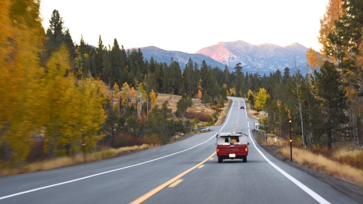 Lake Tahoe California Road Trip