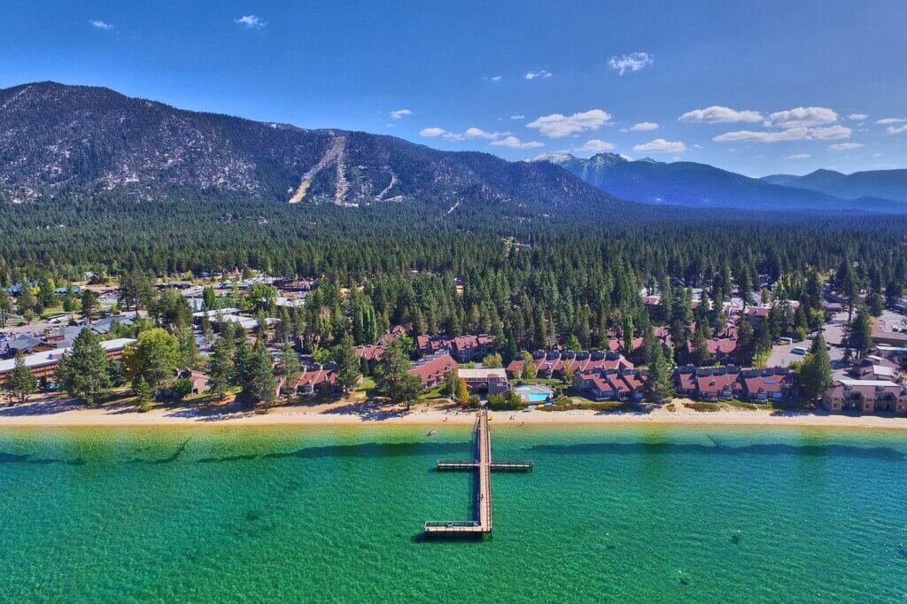 Lakeland Village aerial view