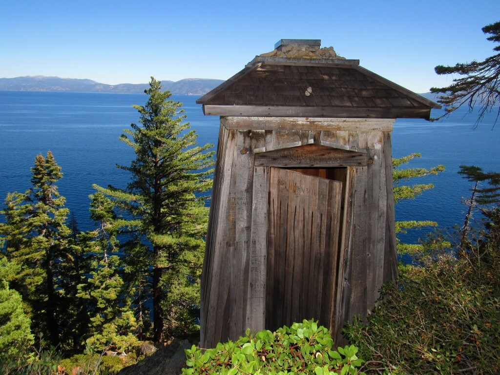 Lighthouse on Rubicon Trail Lake Tahoe