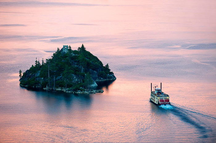 M.S. Dixie II in Emerald Bay Lake Tahoe