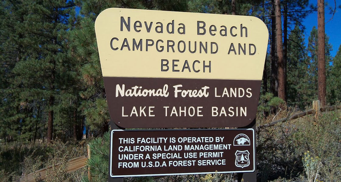 Nevada Beach Campground Lake Tahoe