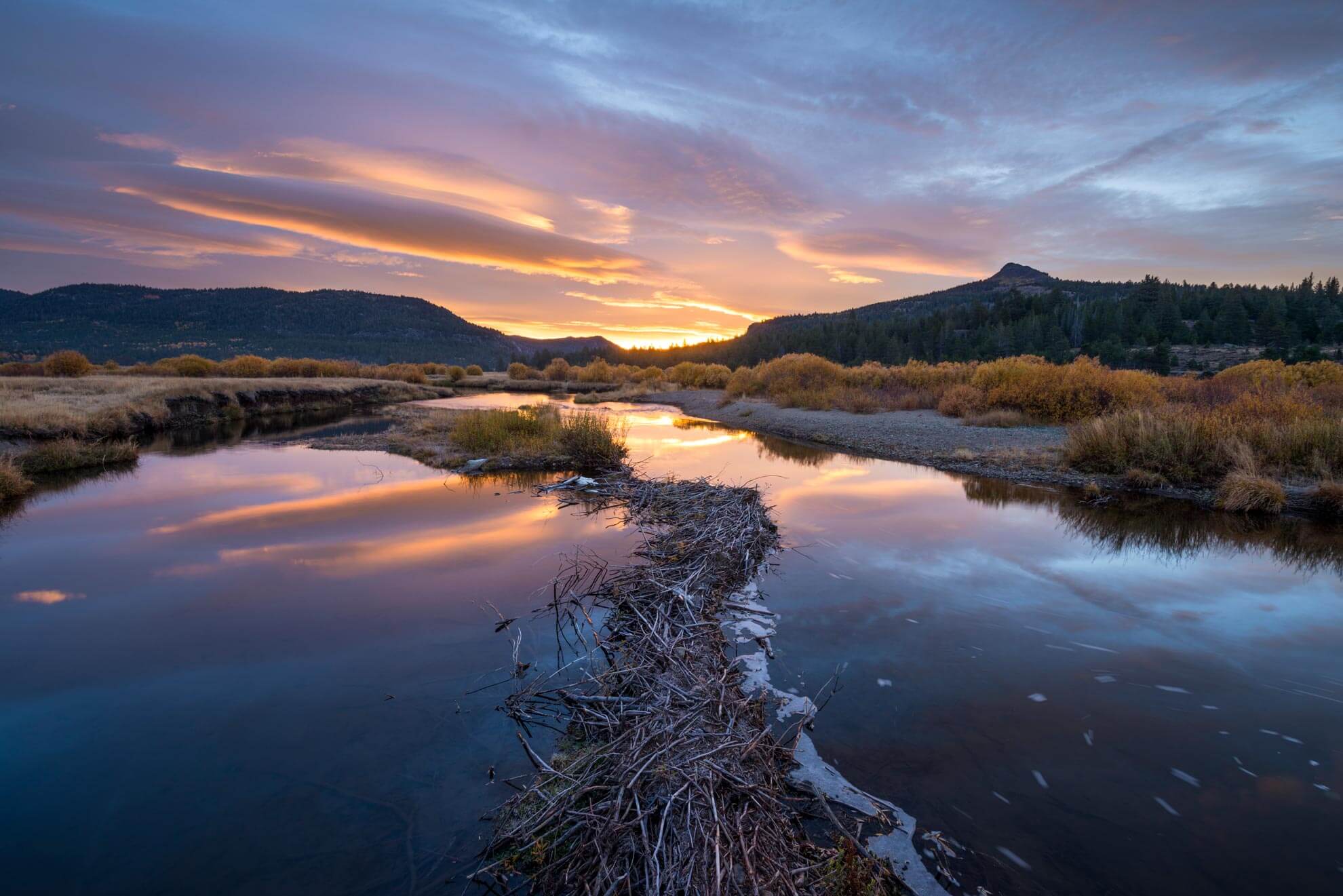Sunset Hope Valley