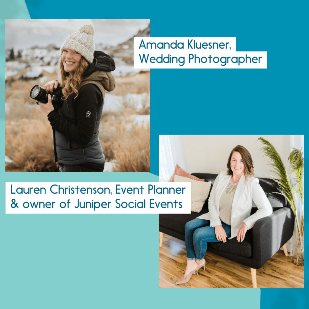 Photo of Lauren Christenson & Amanda Kluesner. 
